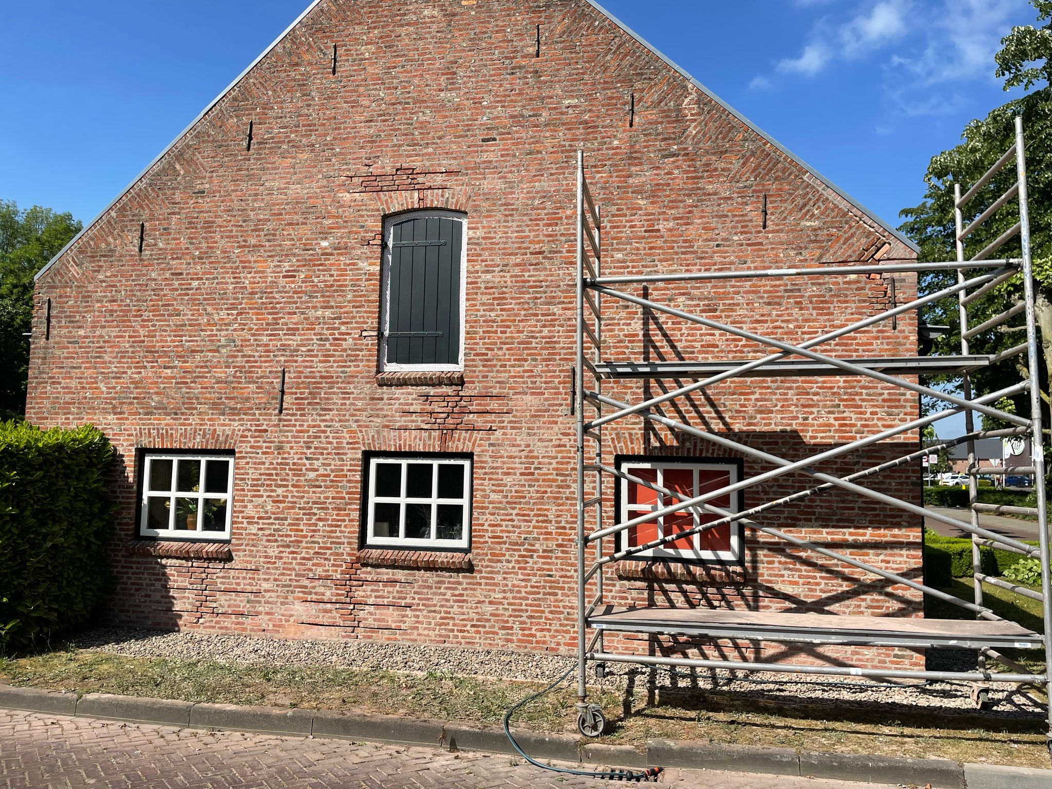 Scheurherstel en steenreparatie langgevelboerderij (Etten-Leur) * — afbeelding 5