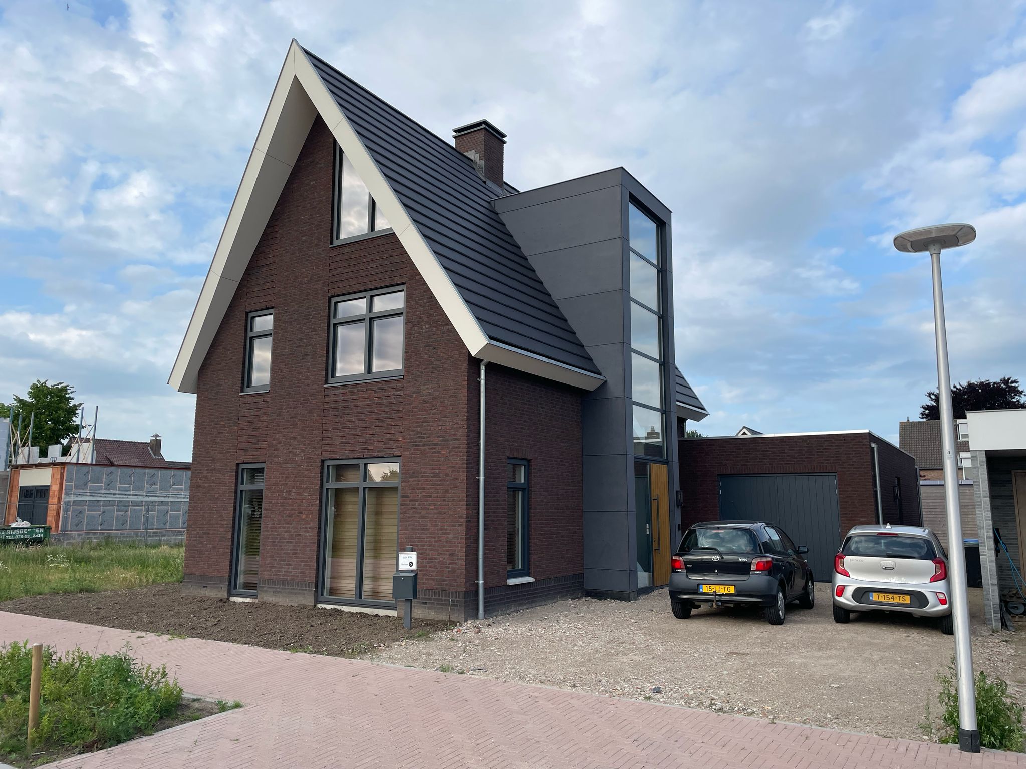 Tuinontwerp voor vrijstaande nieuwbouwwoning (Klein-Zundert) — afbeelding 3